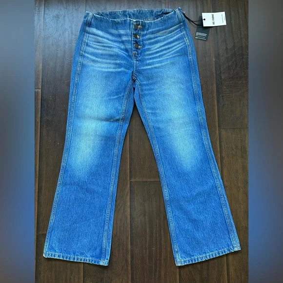 NWT $265 Re/DONE 90s HIGH RISE LOOSE